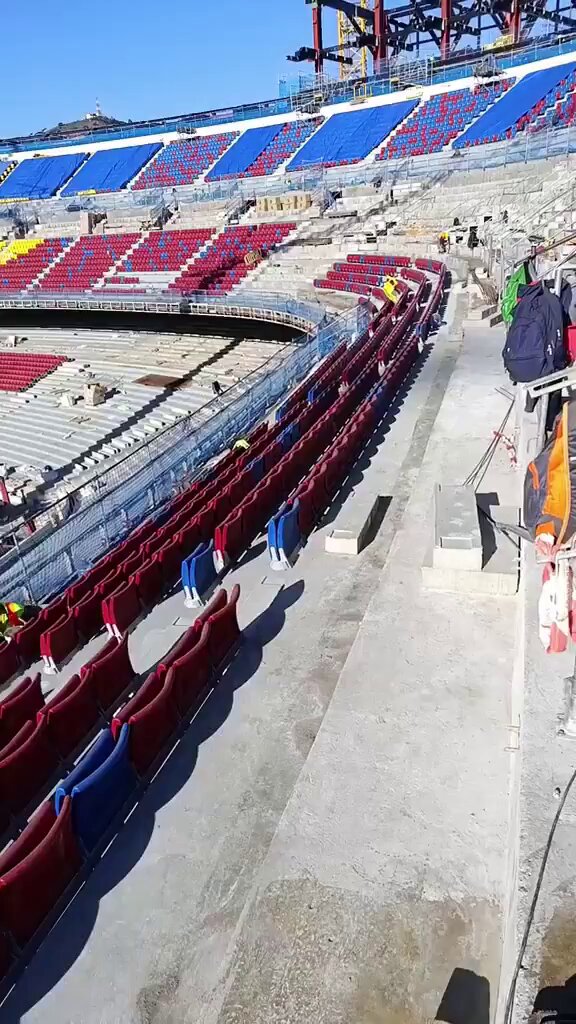 WATCH: New video shows promising progression of Spotify Camp Nou construction
