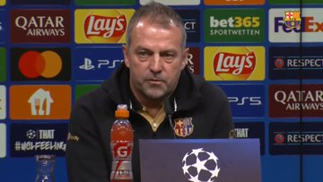 "That's my opinion" - Hansi Flick leaps to defence of under-fire Barcelona star