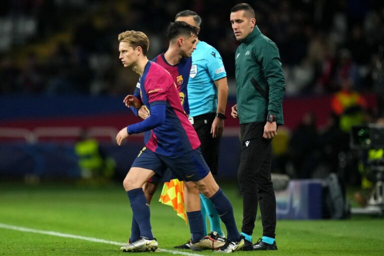 Joan Laporta confident of Frenkie de Jong signing new Barcelona contract