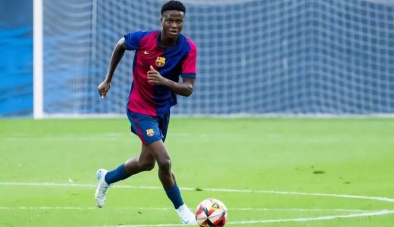 Barcelona stave off Manchester City to renew 15-year-old wonderkid