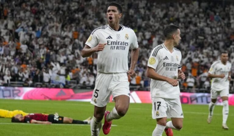 Jude Bellingham sets up Superclasico as Real Madrid see off Mallorca in Spanish Supercup