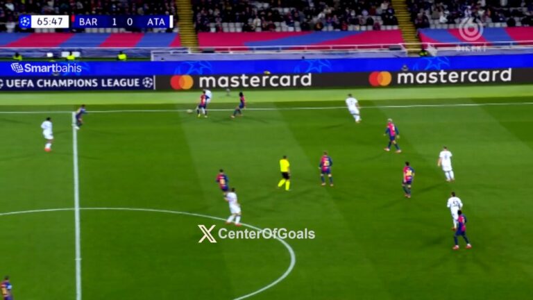 WATCH: Ederson thunderstrike draws Atalanta level against Barcelona