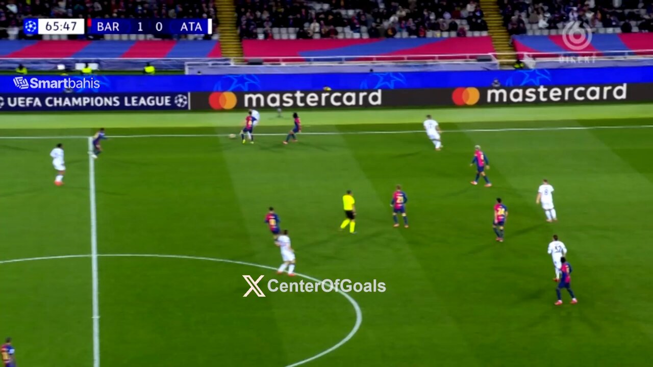 WATCH: Ederson thunderstrike draws Atalanta level against Barcelona