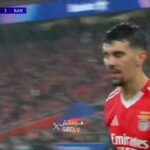 WATCH: Eric Garcia bullets home header as Barcelona make it 4-4 against Benfica