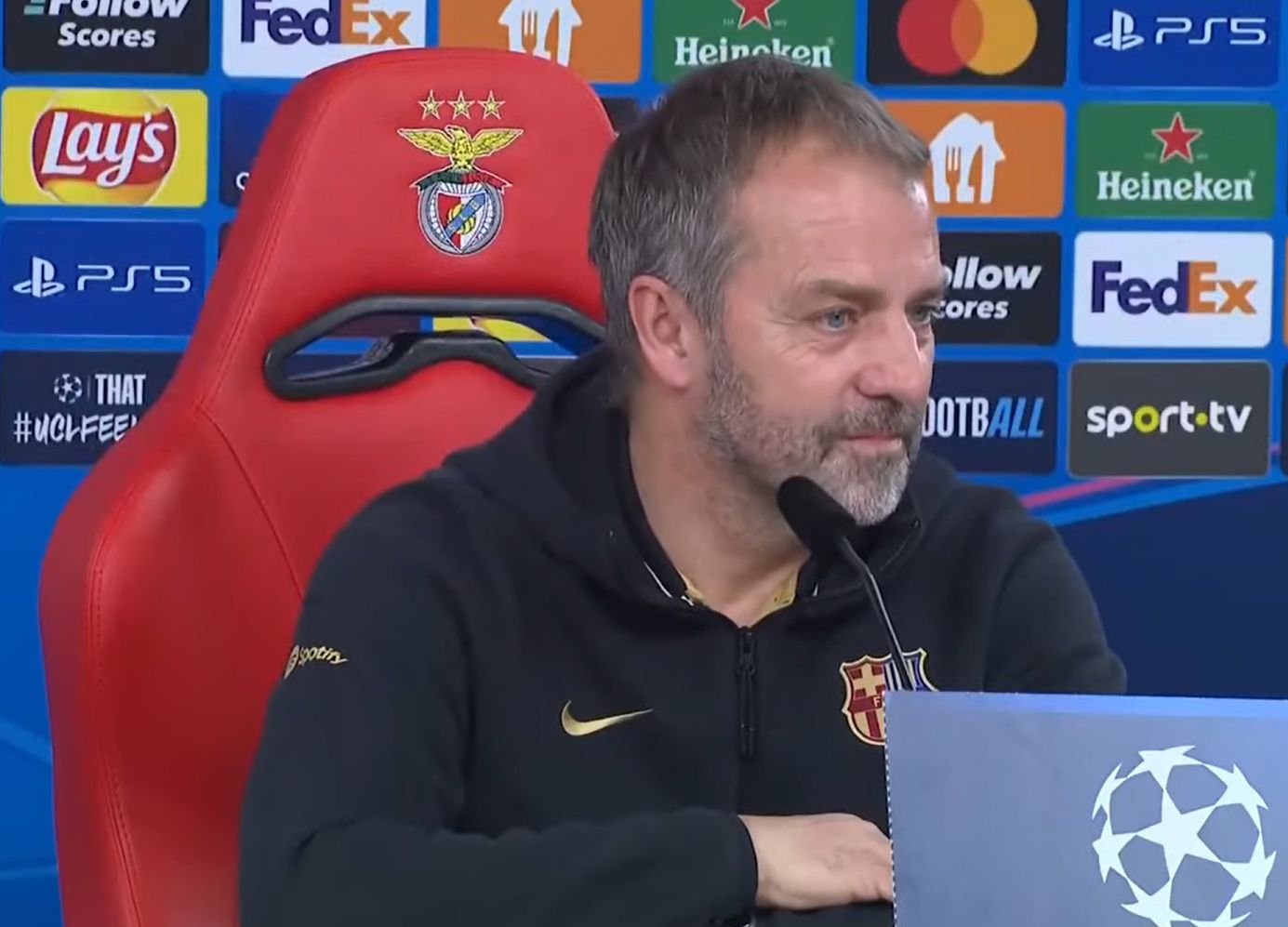 Barcelona manager on penalty decision