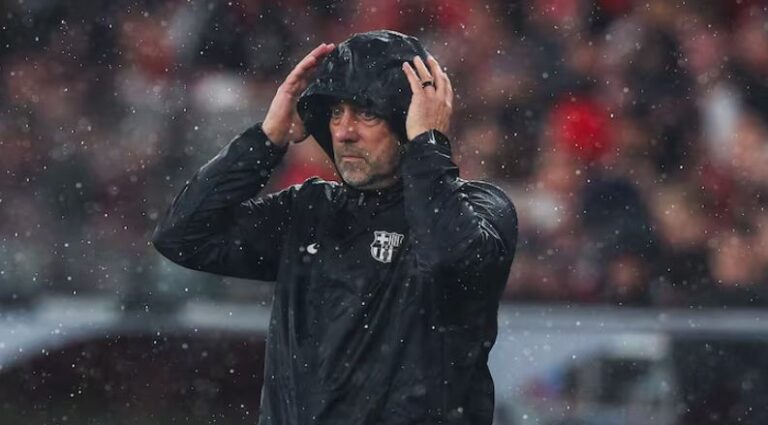 Hansi Flick credits Barcelona mentality after "crazy" Champions League victory over Benfica