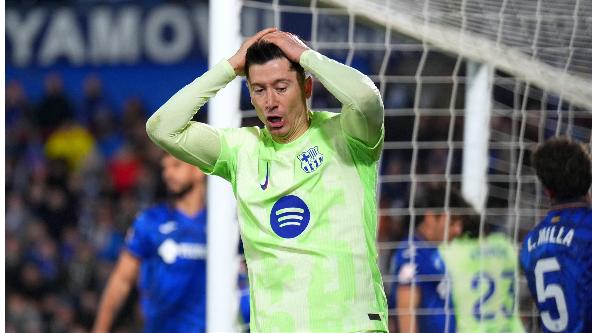 Barcelona suffer familiar Getafe fate in La Liga title blow