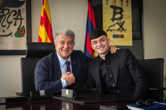"I am where I am want to be" - Pedri delighted at new Barcelona contract