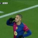 WATCH: Raphinha strikes as Barcelona score third against Real Betis