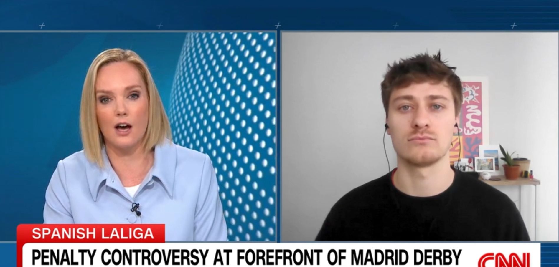 Football Espaأ±a discuss the La Liga title race with CNN