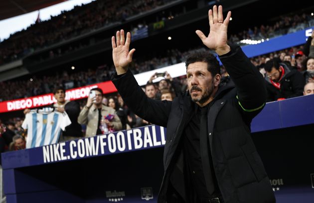 Diego Simeone delighted with 'gladiatorial' Atletico Madrid