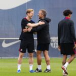 Flick explains decision to drop Marc Casado for Frenkie de Jong