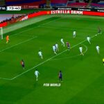 WATCH: Robert Lewandowski establishes two-goal cushion for Barcelona against Atletico Madrid