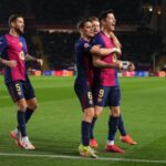 Barcelona scrape past Rayo Vallecano to head top in game of thin margins