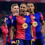 Barcelona storm past Sevilla to close La Liga title gap