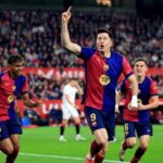 (WATCH) Robert Lewandowski's opener cancelled out at Sevilla