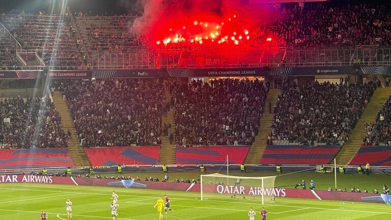 Benfica to face UEFA punishment after flare show and security clashes