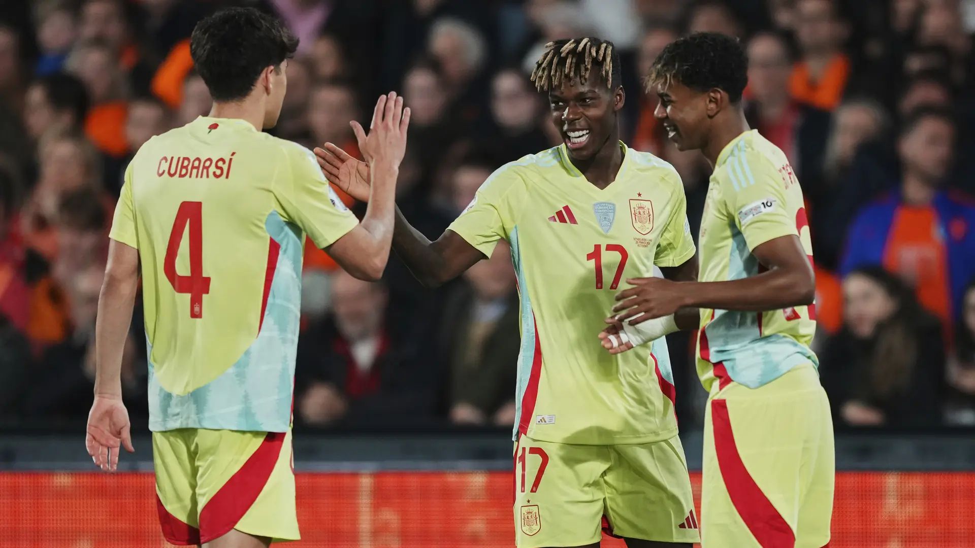 Pau Cubarsi still in contention with Spain despite coming off with injury