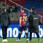 Barcelona manager Hansi Flick provide worrying Dani Olmo injury update
