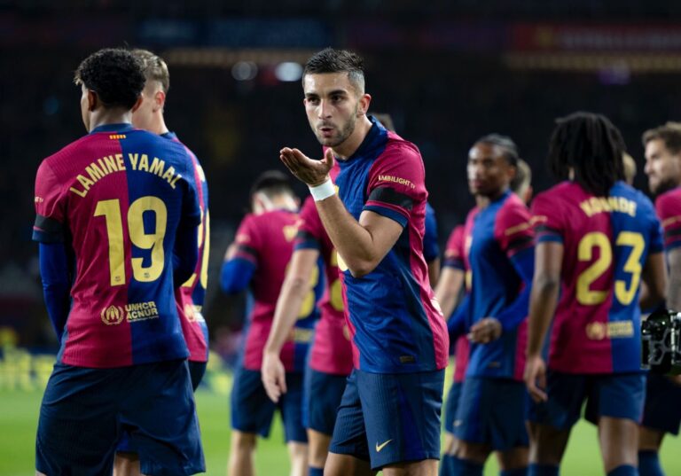 Barcelona go three points clear in La Liga as Osasuna are swept aside