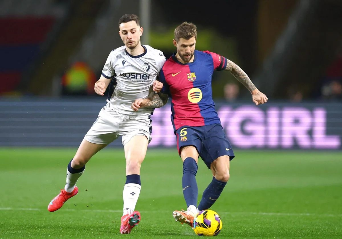 Osasuna consider appealing defeat against Barcelona due ineligible player