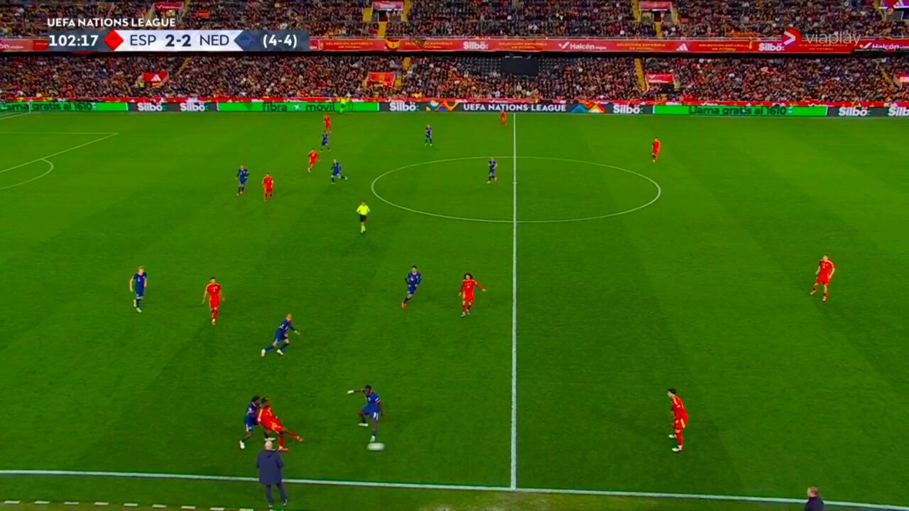 Lamine Yamal fires Spain in front against The Netherlands