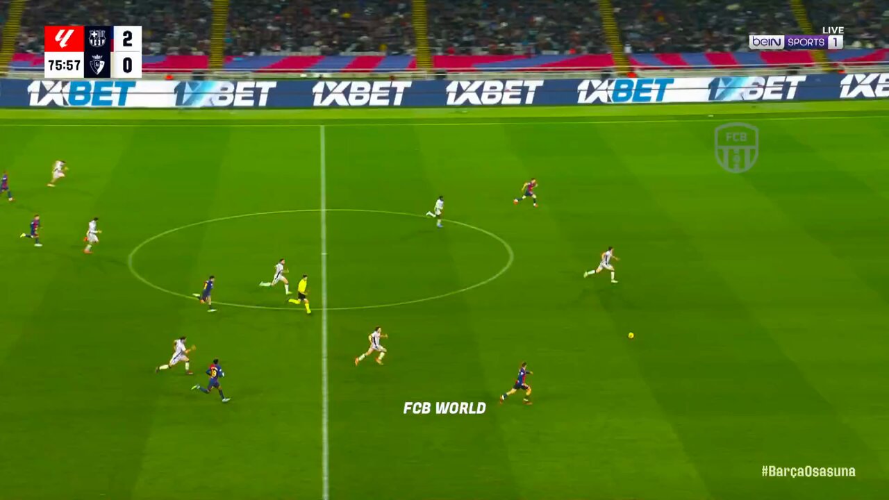 WATCH: Barcelona seal the three points as Robert Lewandowski scores third against Osasuna