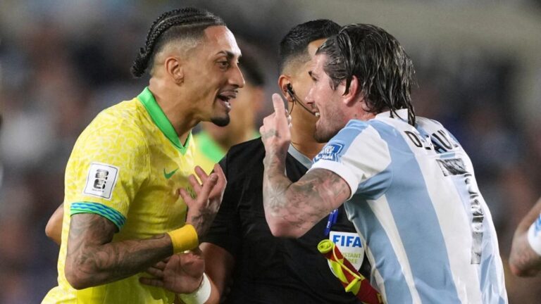 Every Argentina response to Raphinha after Brazil beatdown