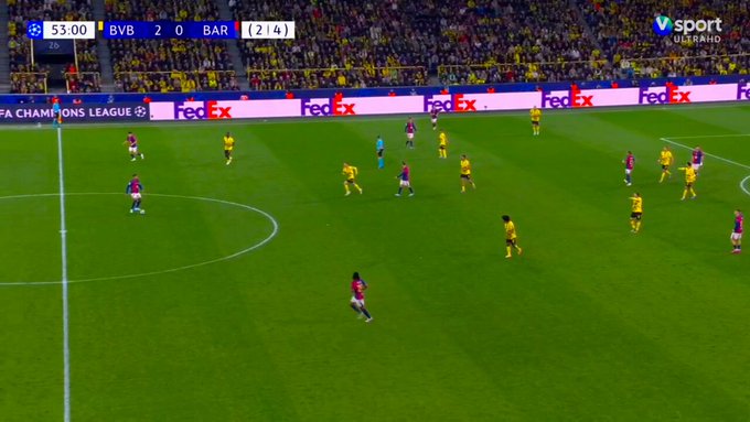Barcelona score to stop Borussia Dortmund momentum