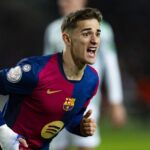 Gavi celebrates in face of Real Madrid star after Copa del Rey final
