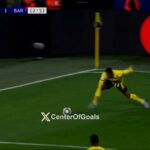 Serhou Guiraasy nets hat-trick as Barcelona lead cut to two again