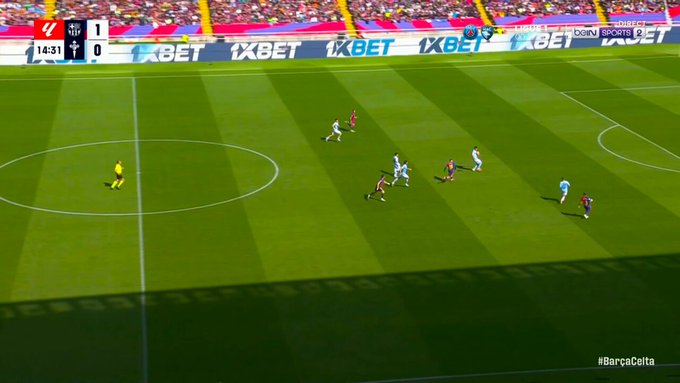 Barcelona pegged back immediately as Borja Iglesias scores