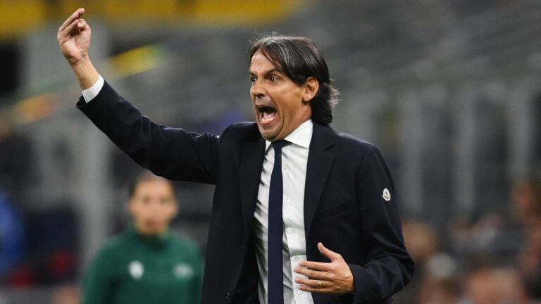 Inter's Simone Inzaghi gives fitness updates and assesses Barcelona