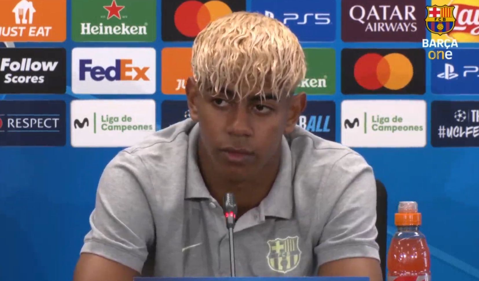 Barcelona's Lamine Yamal brushes off Inter pressure and arrogance claims