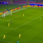 Robert Lewandowski scores as Barcelona double advantage