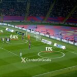 Real Betis equalise against Barcelona as Natan heads home