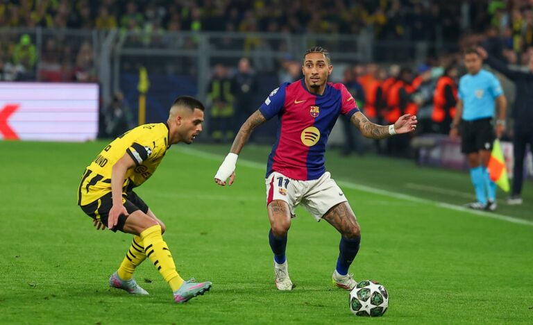 Barcelona survive to reach Champions League semi-finals