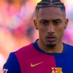 Barcelona score 98th minute winner as Raphinha doubles up