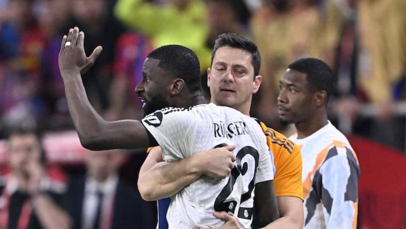 Referee report confirms suspension fears for Antonio Rudiger