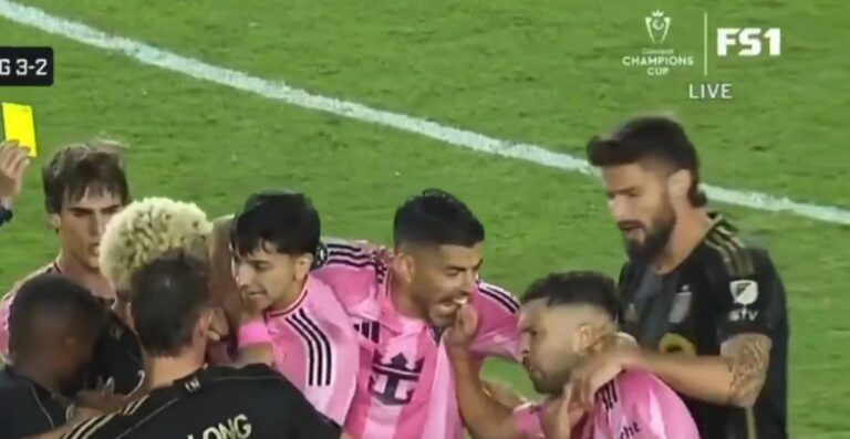 WATCH: Luis Suarez bites again