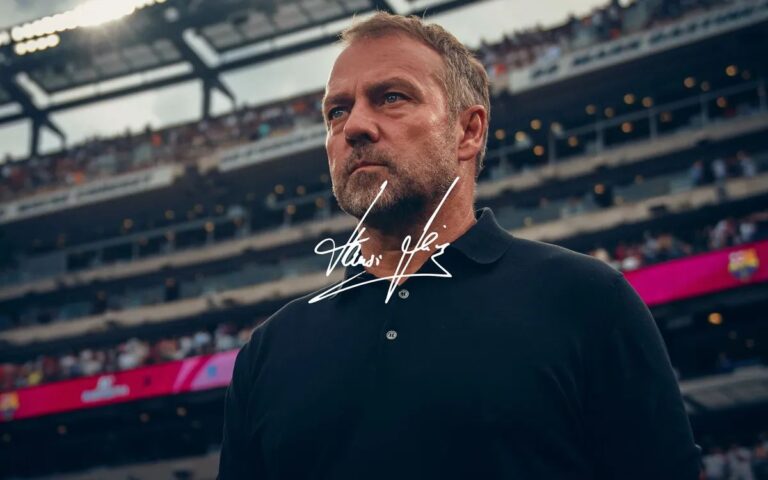 Barcelona announce contract extension for Hansi Flick