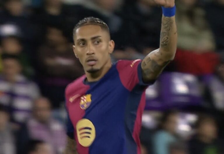 (WATCH) Raphinha and Fermin Lopez smash Barca ahead at Valladolid
