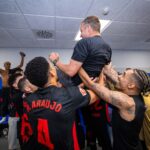 Hansi Flick credited for gesture during Barcelona La Liga title celebrations
