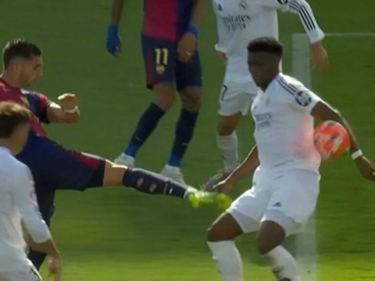 Barcelona ire rises as referee was only shown two angles of penalty call